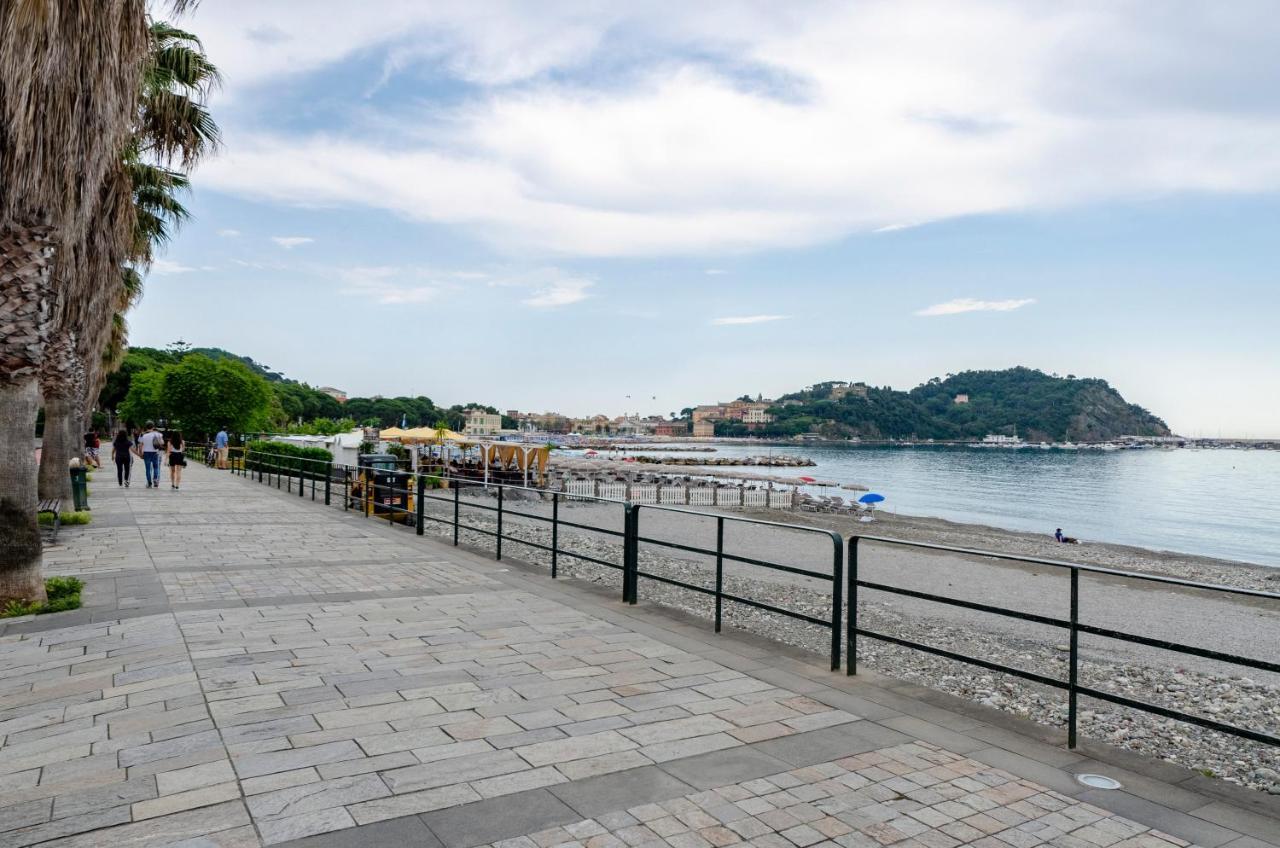 Joivy Apt For 6, With Terrace Near Beach In Sestri Levante Eksteriør bilde
